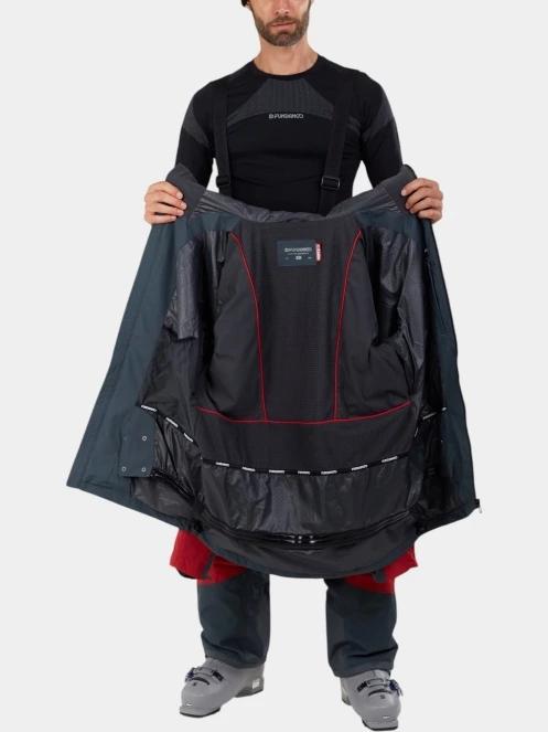 geaca de foita pt. barbati Fundango Rigel ECO 3L Jacket rosu 5