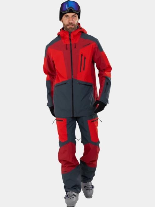 geaca de foita pt. barbati Fundango Rigel ECO 3L Jacket rosu 7