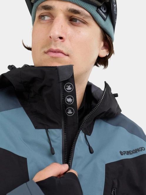 geaca de foita pt. barbati Fundango Rigel ECO 3L Jacket verde 9