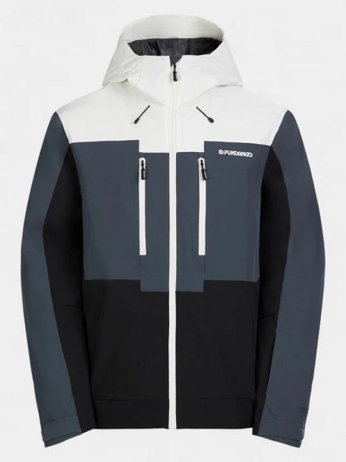 geaca de schi pt. barbati Fundango Nelson Allmountain Jacket alb 11