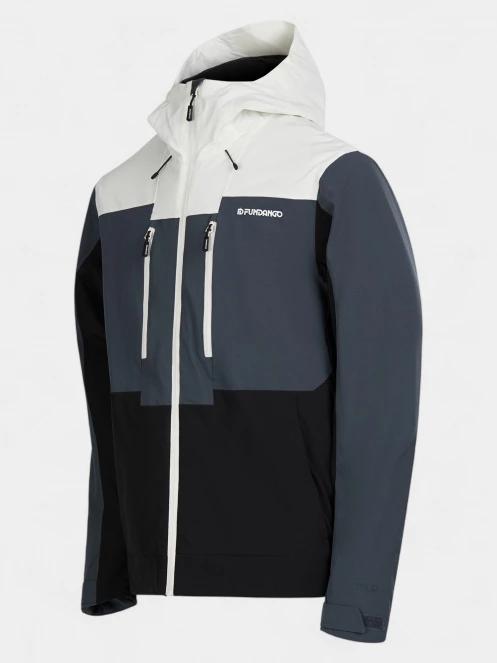 geaca de schi pt. barbati Fundango Nelson Allmountain Jacket alb 12