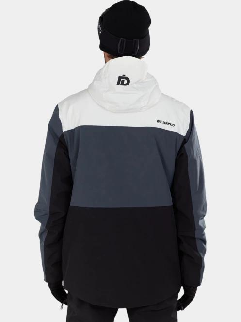 geaca de schi pt. barbati Fundango Nelson Allmountain Jacket alb 3