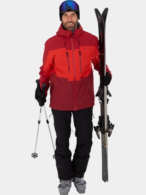 geaca de schi pt. barbati Fundango Nelson Allmountain Jacket rosu 4