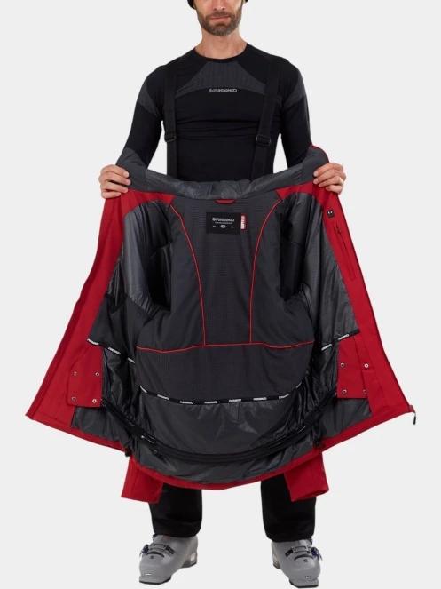 geaca de schi pt. barbati Fundango Nelson Allmountain Jacket rosu 5