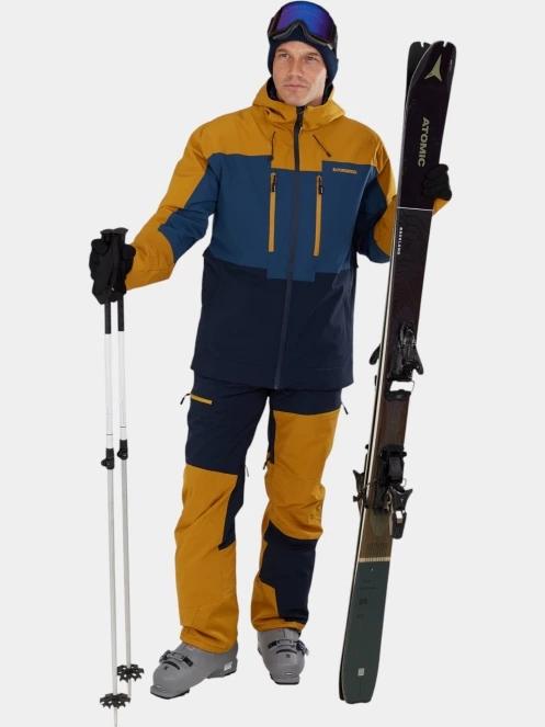 geaca de schi pt. barbati Fundango Nelson Allmountain Jacket galben 4