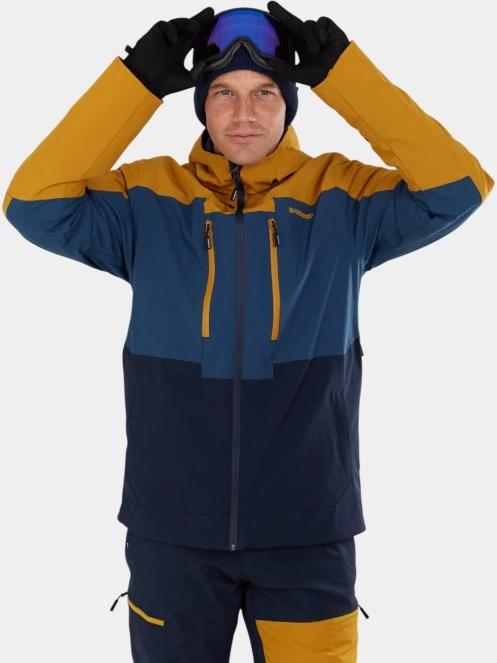 geaca de schi pt. barbati Fundango Nelson Allmountain Jacket galben 5