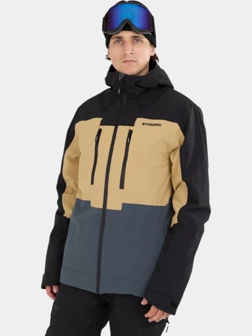 geaca de schi pt. barbati Fundango Nelson Allmountain Jacket nisip 2