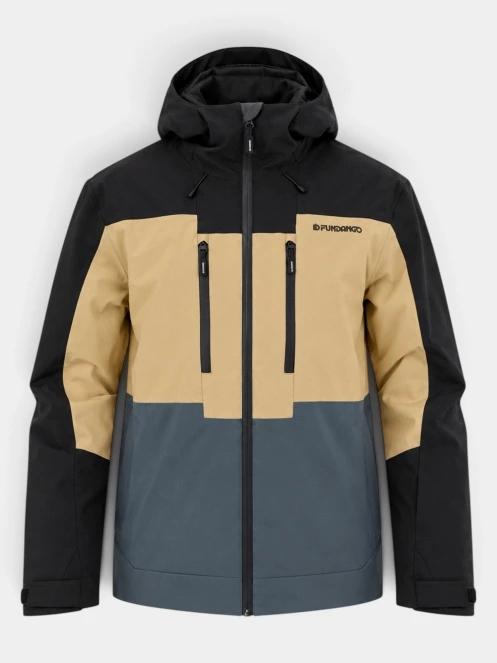 geaca de schi pt. barbati Fundango Nelson Allmountain Jacket nisip 11