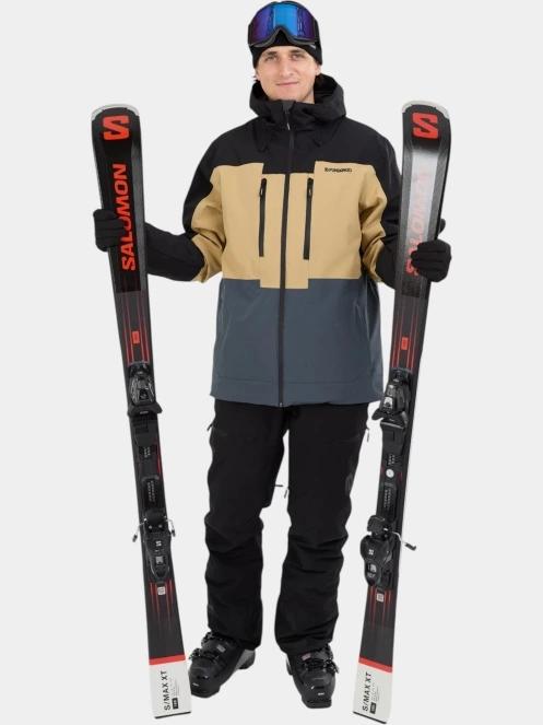 geaca de schi pt. barbati Fundango Nelson Allmountain Jacket nisip 4