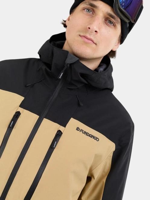 geaca de schi pt. barbati Fundango Nelson Allmountain Jacket nisip 5