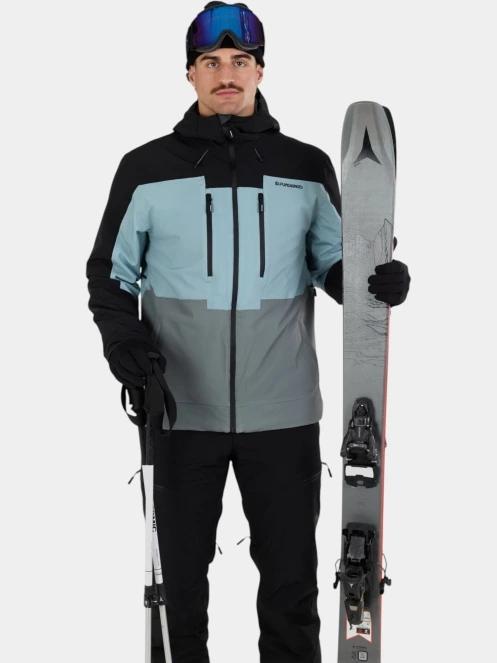 geaca de schi pt. barbati Fundango Nelson Allmountain Jacket verde 2