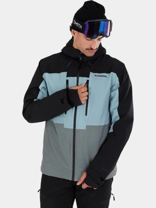 geaca de schi pt. barbati Fundango Nelson Allmountain Jacket verde 6