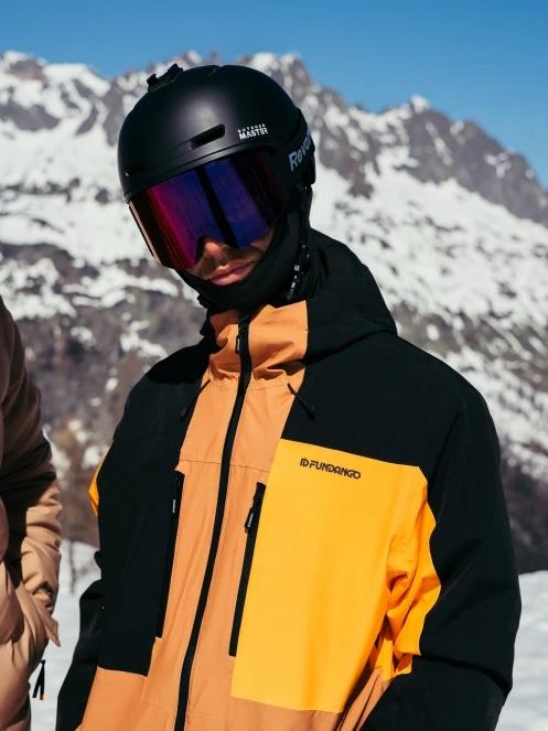 geaca de schi pt. barbati Fundango Nelson Allmountain Jacket portocaliu 13