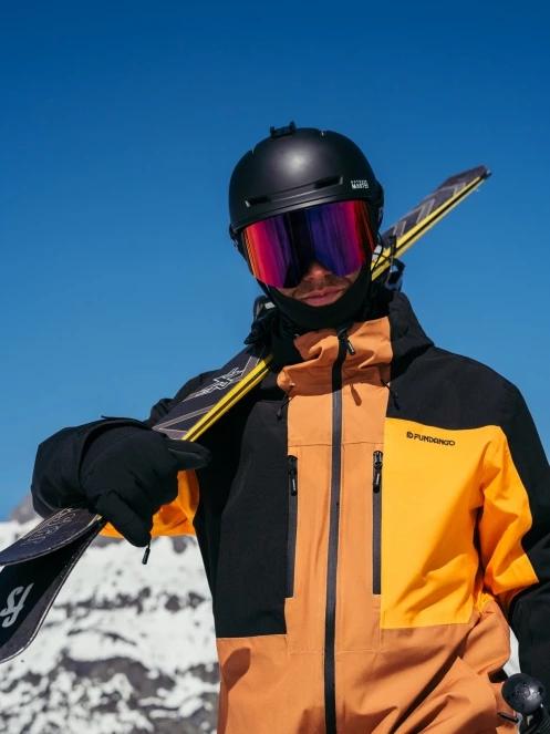 geaca de schi pt. barbati Fundango Nelson Allmountain Jacket portocaliu 14