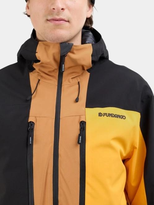 geaca de schi pt. barbati Fundango Nelson Allmountain Jacket portocaliu 6