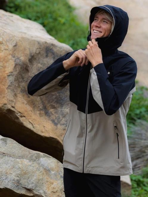 geaca de drumetie pt. barbati Fundango Wilmington Jacket nisip 8