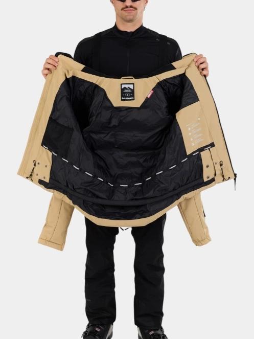 geaca de schi matlasata pt. barbati Fundango Portage Padded Jacket nisip 5