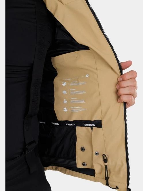 geaca de schi matlasata pt. barbati Fundango Portage Padded Jacket nisip 9