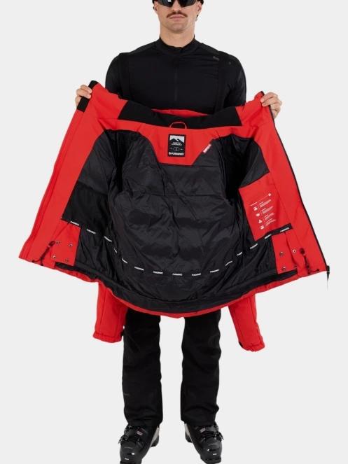 geaca de schi matlasata pt. barbati Fundango Portage Padded Jacket rosu 5