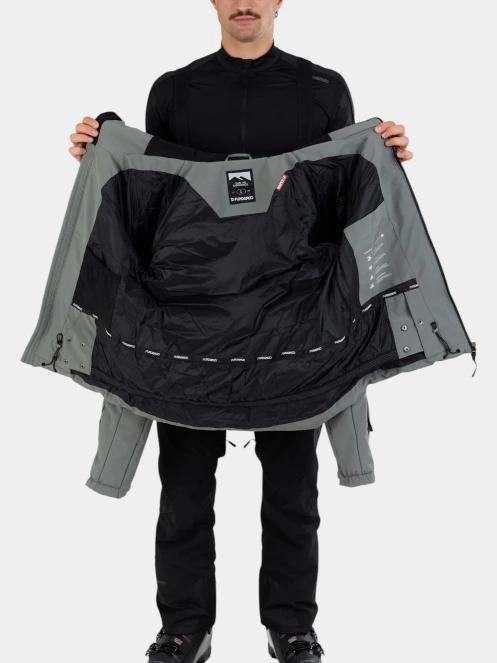 geaca de schi matlasata pt. barbati Fundango Portage Padded Jacket verde 5