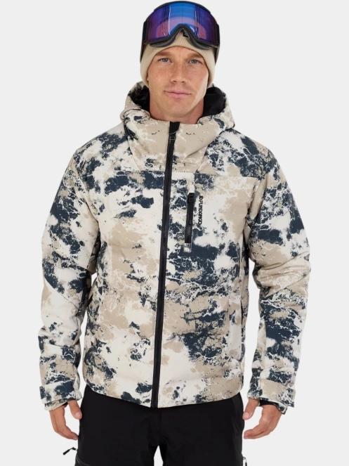 geaca de schi matlasata pt. barbati Fundango Portage Padded Jacket nisip 2