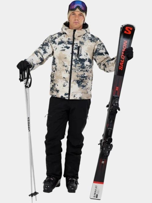 geaca de schi matlasata pt. barbati Fundango Portage Padded Jacket nisip 4
