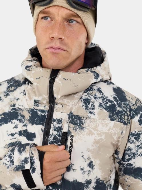 geaca de schi matlasata pt. barbati Fundango Portage Padded Jacket nisip 9