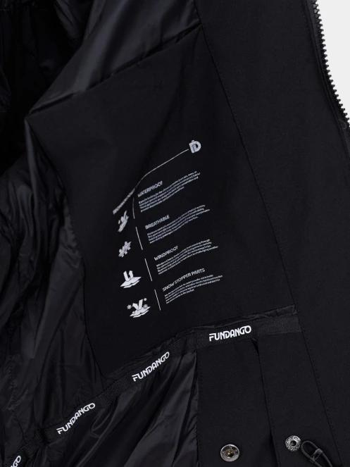 geaca de schi matlasata pt. barbati Fundango Portage Padded Jacket negru 11