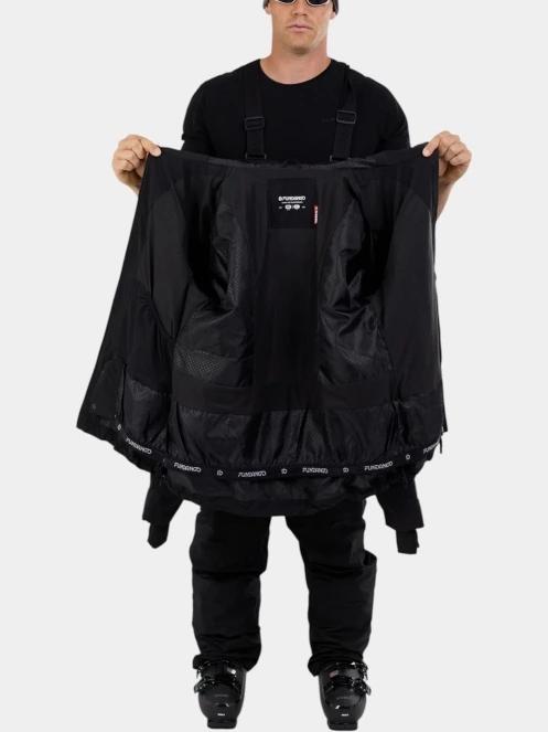 geaca de foita pt. barbati Fundango Nankin M ECO 3L Jacket negru 5