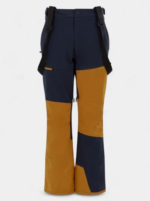 pantaloni de schi pt. barbati Fundango Teak Colourblock Pants albastru inchis 7