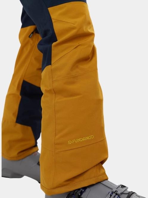 pantaloni de schi pt. barbati Fundango Teak Colourblock Pants albastru inchis 6