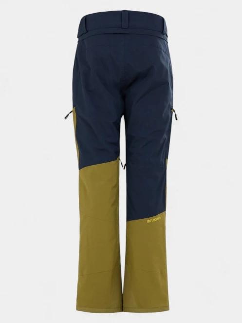 pantaloni de schi pt. barbati Fundango Teak Colourblock Pants albastru inchis 11