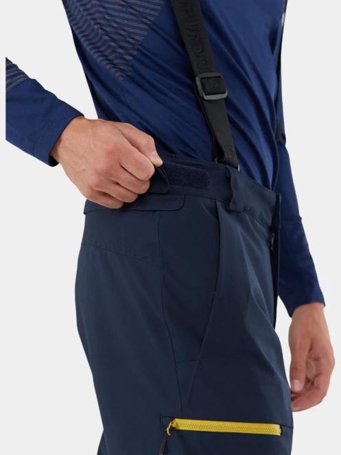 pantaloni de schi pt. barbati Fundango Teak Colourblock Pants albastru inchis 8