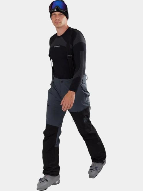 pantaloni de schi pt. barbati Fundango Teak Colourblock Pants gri 4