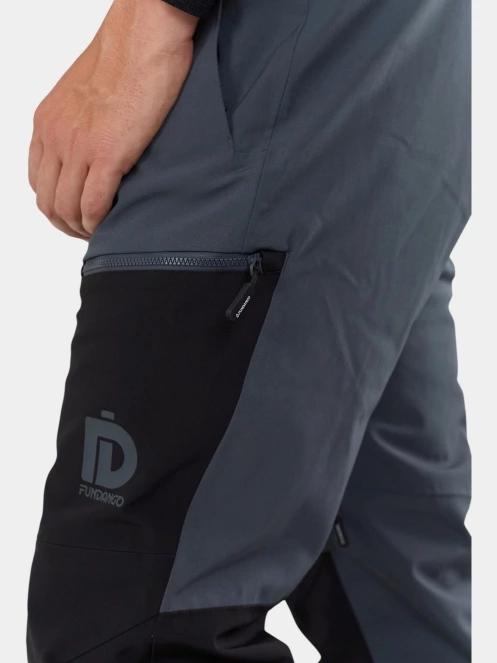 pantaloni de schi pt. barbati Fundango Teak Colourblock Pants gri 5