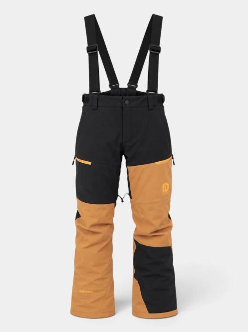 pantaloni de schi pt. barbati Fundango Teak Colourblock Pants maro 8