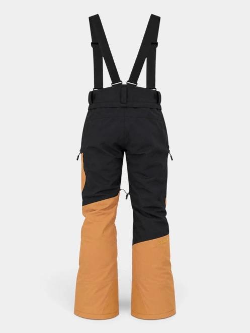 pantaloni de schi pt. barbati Fundango Teak Colourblock Pants maro 9