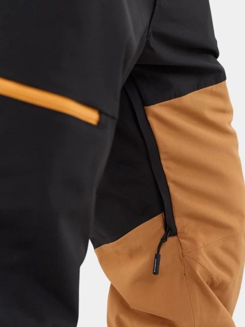 pantaloni de schi pt. barbati Fundango Teak Colourblock Pants maro 5