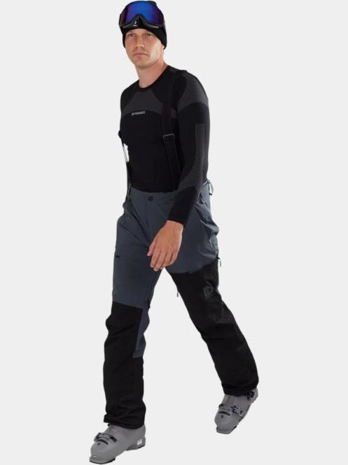 pantaloni de schi pt. barbati Fundango Teak Colourblock Pants gri 4