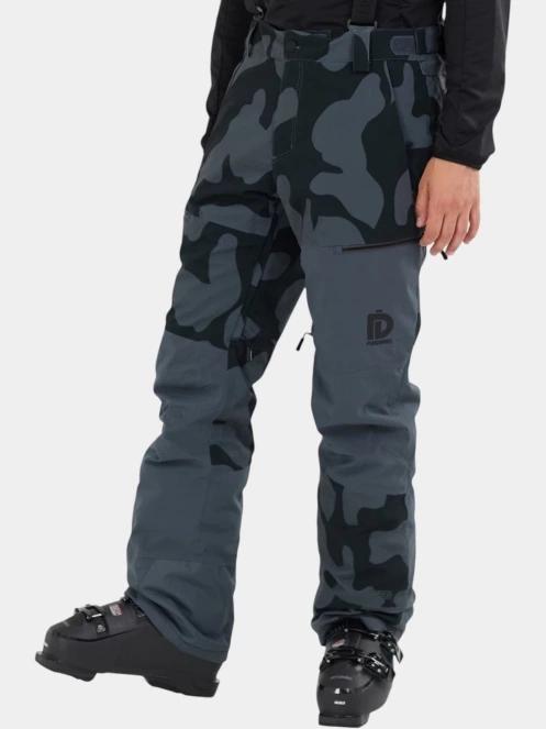 pantaloni de schi pt. barbati Fundango Teak Colourblock Pants gri 2