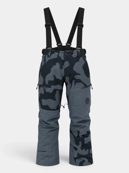 pantaloni de schi pt. barbati Fundango Teak Colourblock Pants gri 8