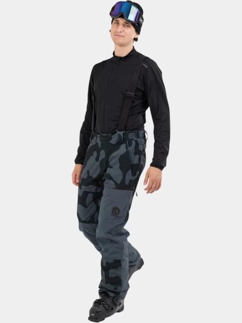 pantaloni de schi pt. barbati Fundango Teak Colourblock Pants gri 4