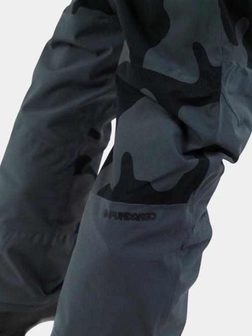 pantaloni de schi pt. barbati Fundango Teak Colourblock Pants gri 5