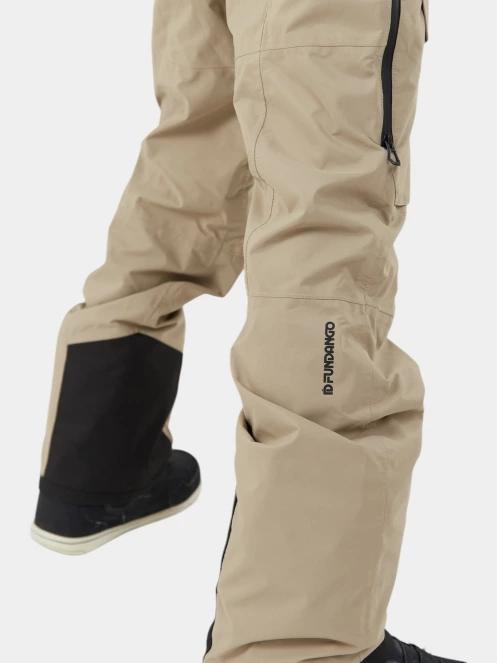 pantaloni de schi pt. barbati Fundango Benton 3L Bib Pants nisip 9