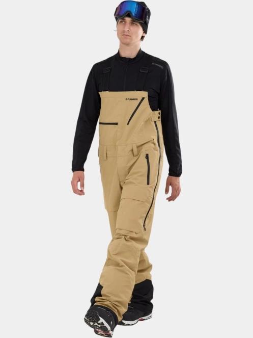 pantaloni Fundango Benton ECO 3L Bib Pants nisip 5