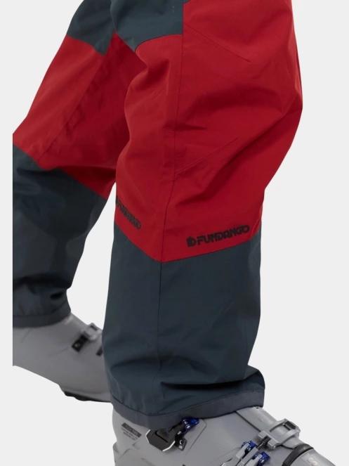 pantaloni de schi pt. barbati Fundango Nexara ECO 3L Pants rosu 9