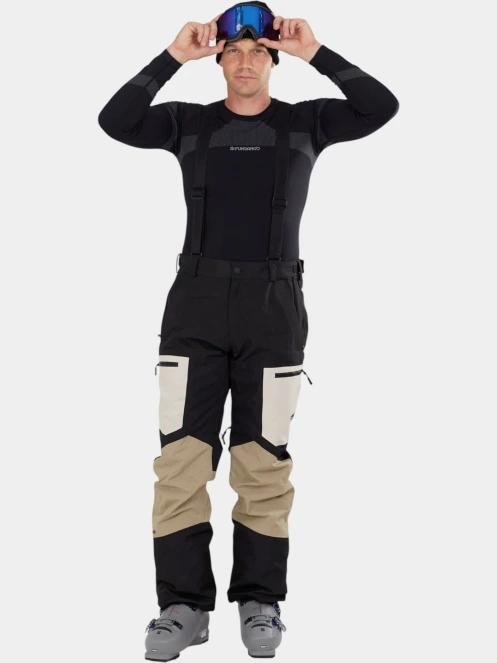 pantaloni de schi pt. barbati Fundango Nexara ECO 3L Pants nisip 5