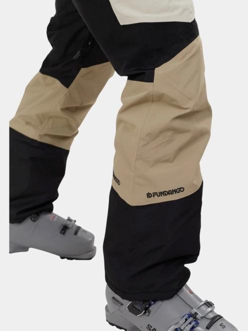 pantaloni de schi pt. barbati Fundango Nexara ECO 3L Pants nisip 6