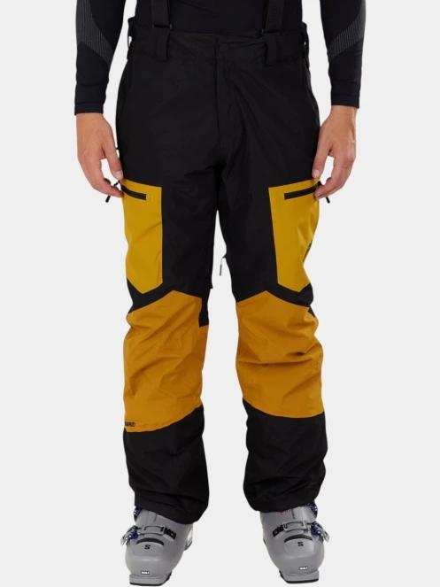pantaloni de schi pt. barbati Fundango Nexara ECO 3L Pants galben 2