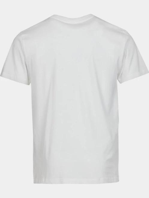 tricou cu maneci scurte pt. barbati Fundango Basic-T Logo 04 alb 8